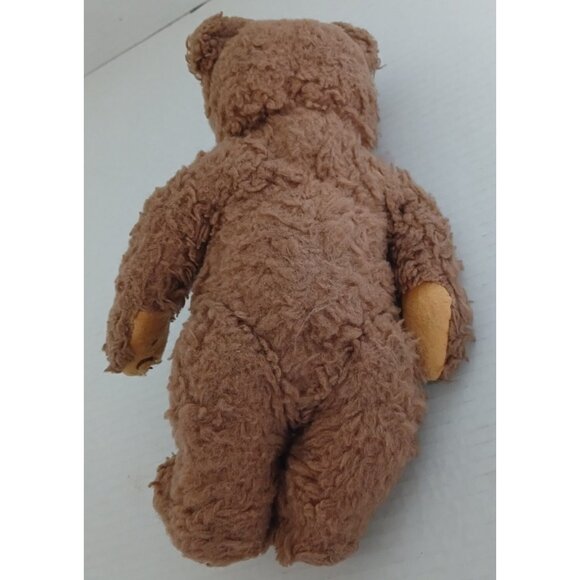 Vintage German STEIFF Soft Furry Zotty Teddy Bear Germany Buttom Plush Stuffed - Picture 2 of 10